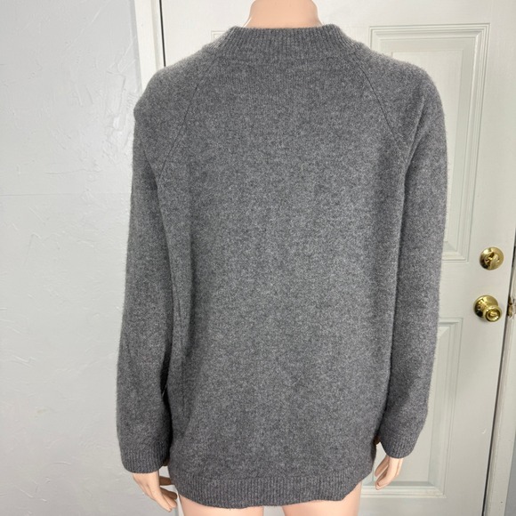 Minnie Rose Women's Sweater XS Pullover Cashmere Knit Crew neck L/S Soft F4-12 - Picture 3 of 6